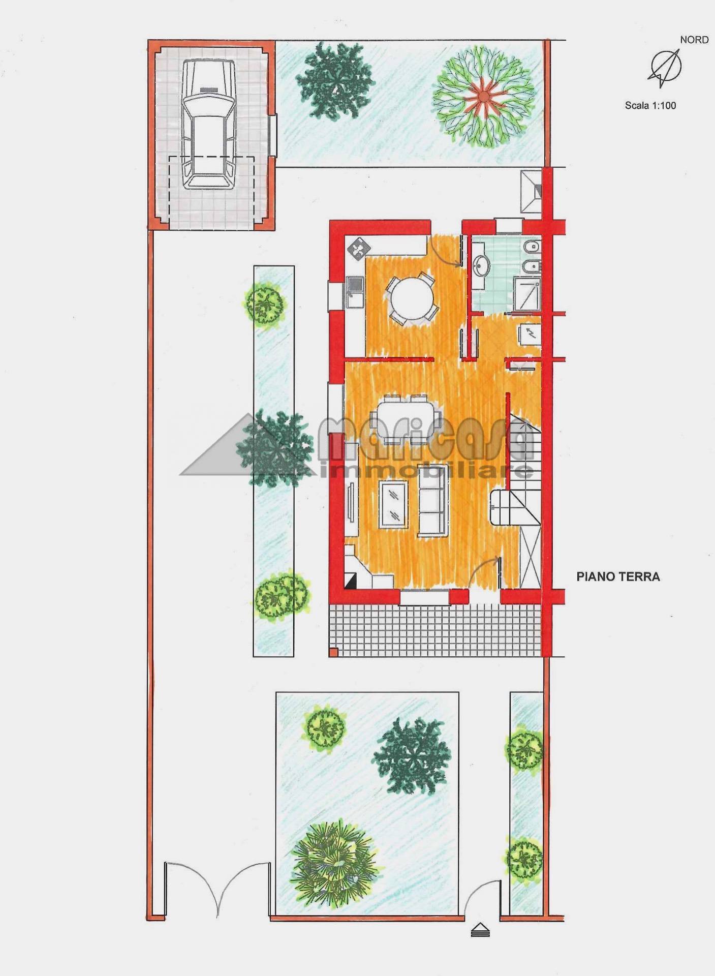 Immagine 26 di Villetta a schiera in affitto  in via Madonna Boschi a Vigarano Mainarda