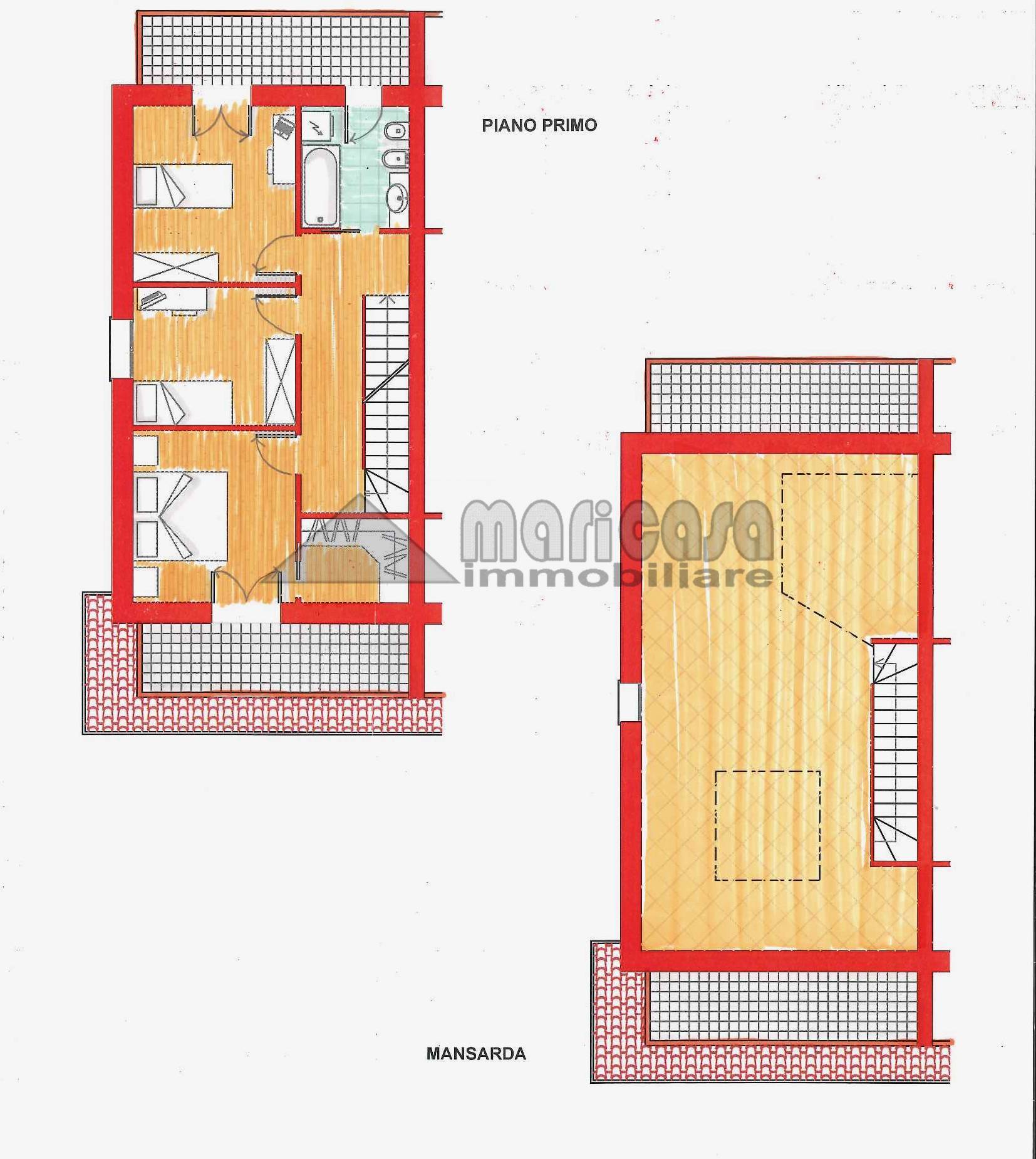 Immagine 27 di Villetta a schiera in affitto  in via Madonna Boschi a Vigarano Mainarda