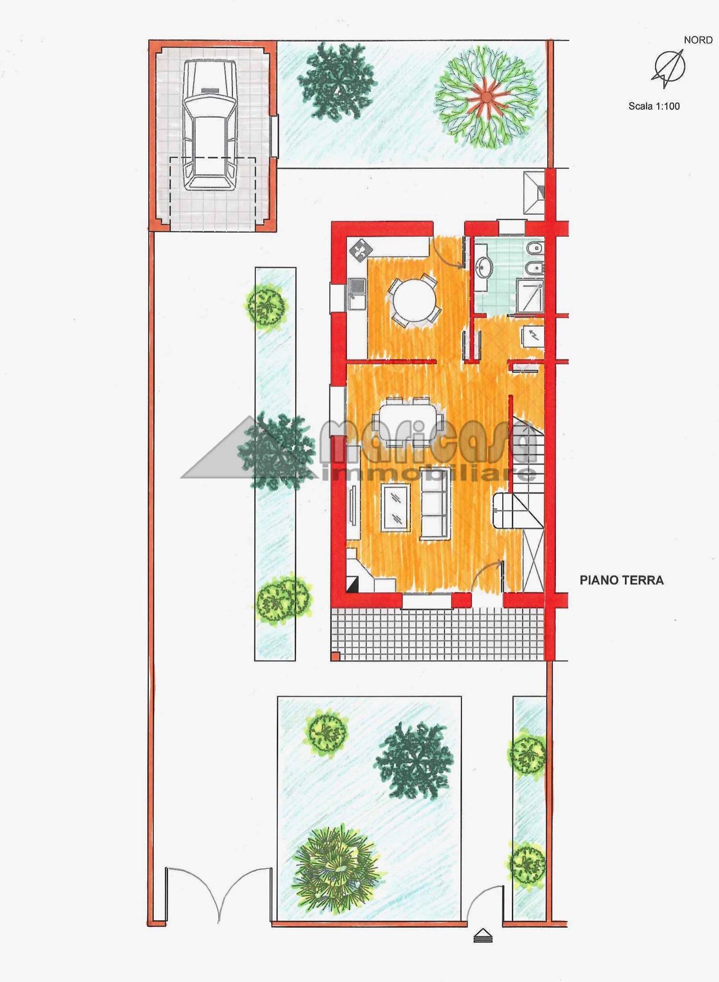 Immagine 40 di Villetta a schiera in affitto  in via Madonna Boschi a Vigarano Mainarda