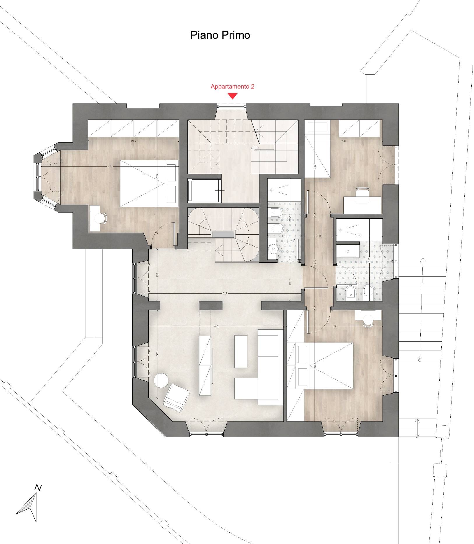 Immagine 14 di Appartamento in vendita  in Via Giovo 2 a Santa Margherita Ligure