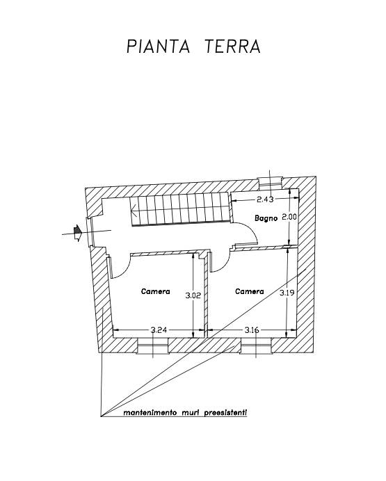 Immagine 8 di Rustico / casale in vendita  in via dei lecci a Zoagli