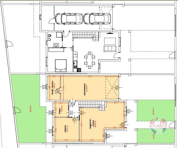 Immagine 175 di Villetta a schiera in vendita  in Via Roma 128 a Maclodio