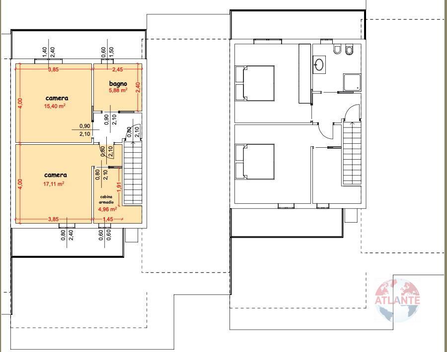 Immagine 178 di Casa semindipendente in vendita  in Via Roma 128 a Maclodio
