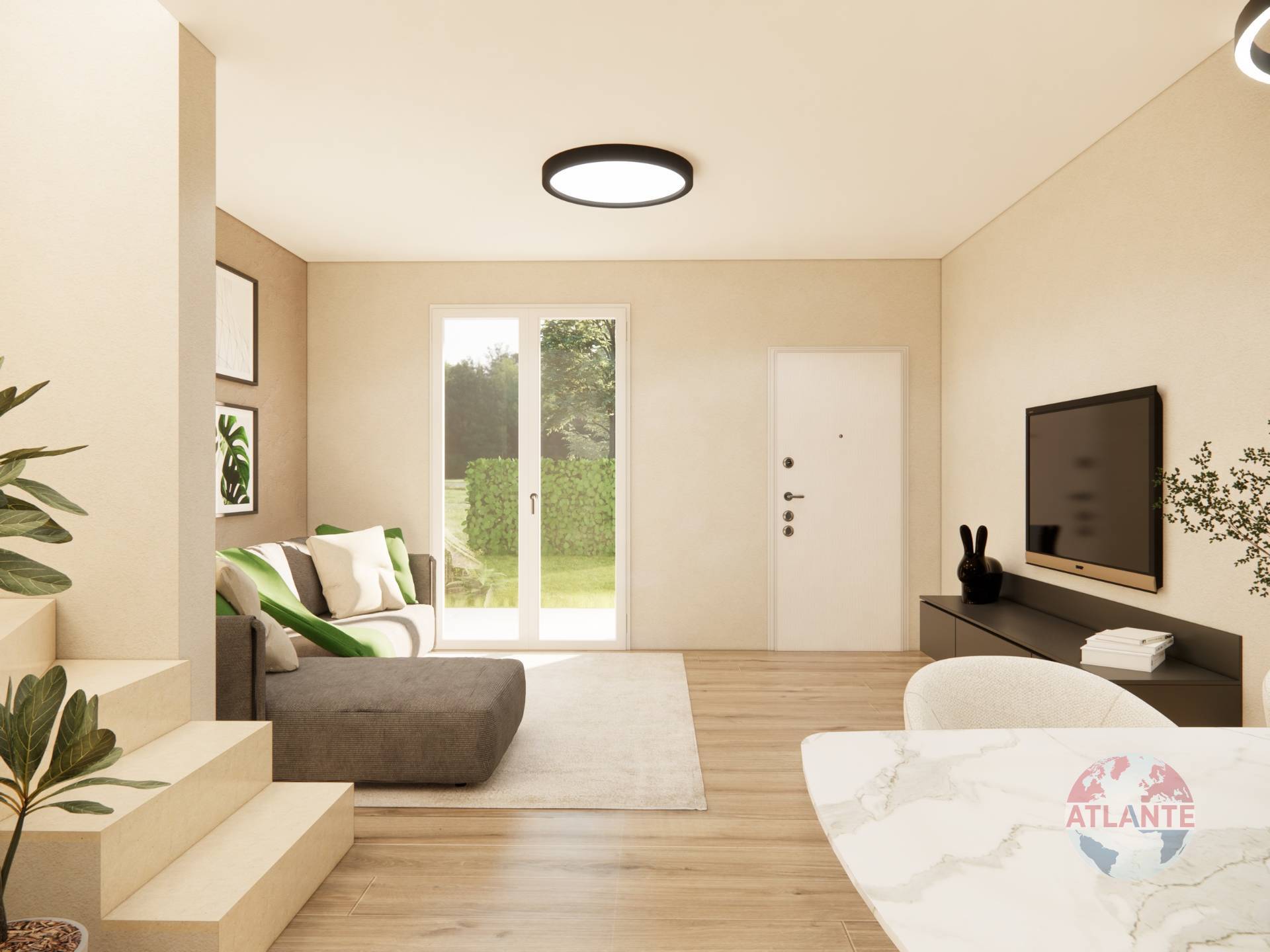 Immagine 20 di Villetta a schiera in vendita  in Via Roma 128 a Maclodio