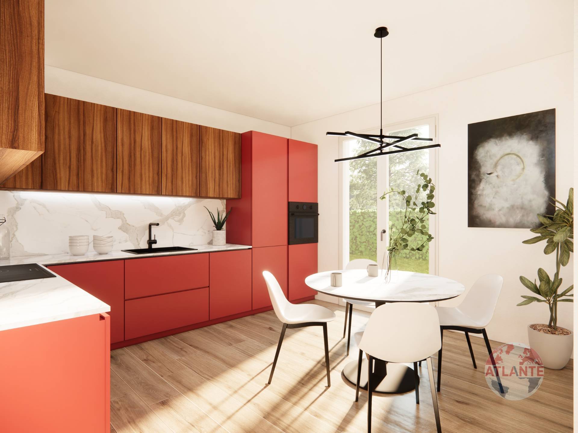 Immagine 15 di Villetta a schiera in vendita  in Via Roma 128 a Maclodio