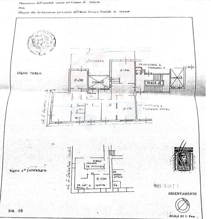Immagine 127 di Attico in vendita  in Corso Porta Borsari a Verona