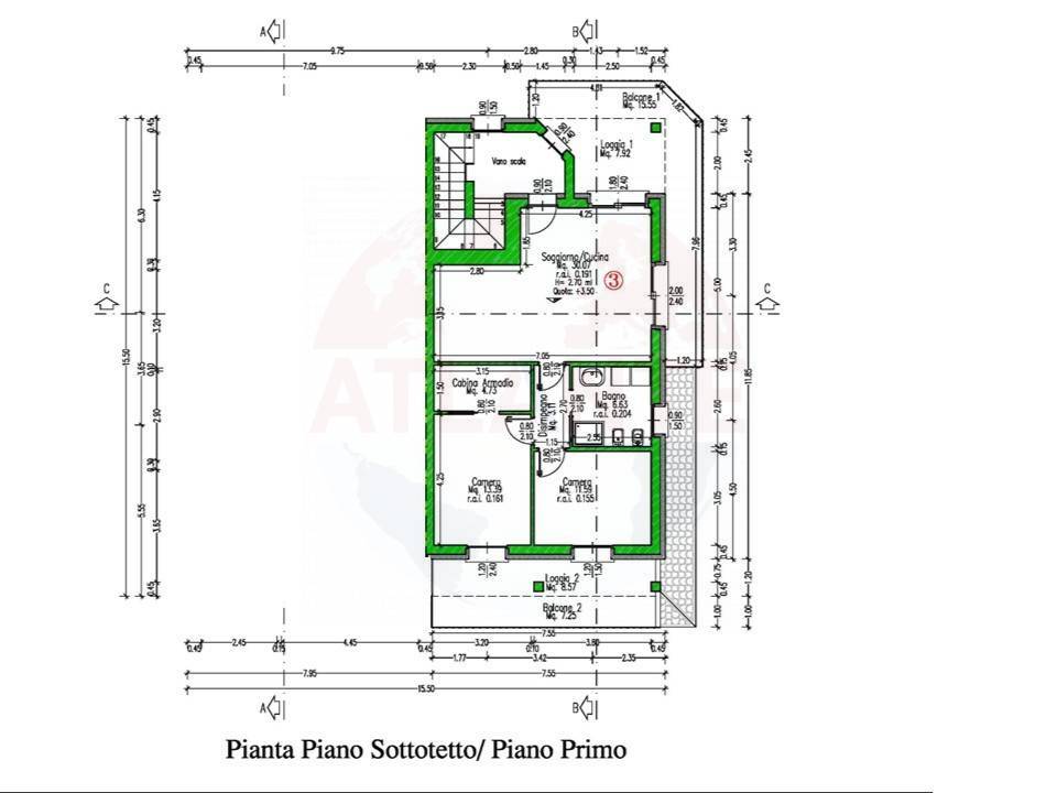 Immagine 56 di Appartamento in vendita  in Via Don Giovanni Bosco snc a Castrezzato