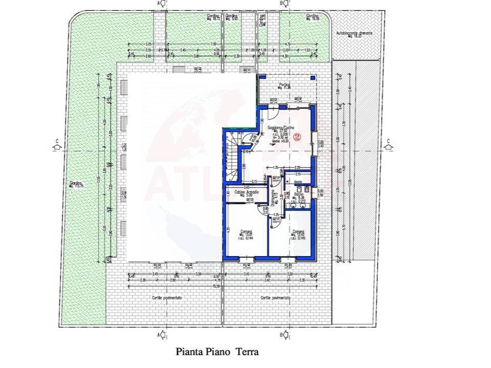 Immagine 35 di Appartamento in vendita  in Via Don Giovanni Bosco snc a Castrezzato
