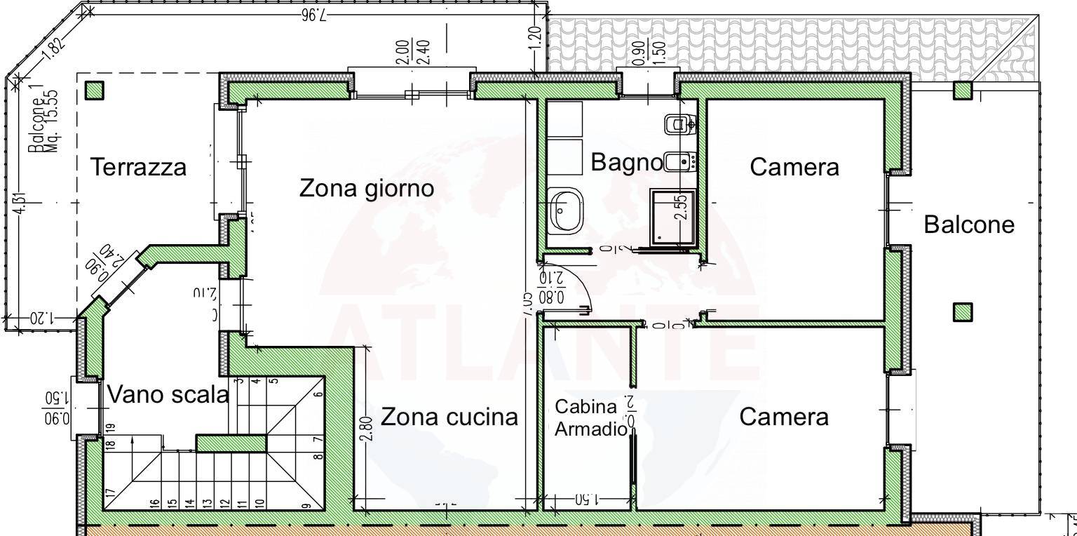 Immagine 53 di Appartamento in vendita  in Via Don Giovanni Bosco snc a Castrezzato