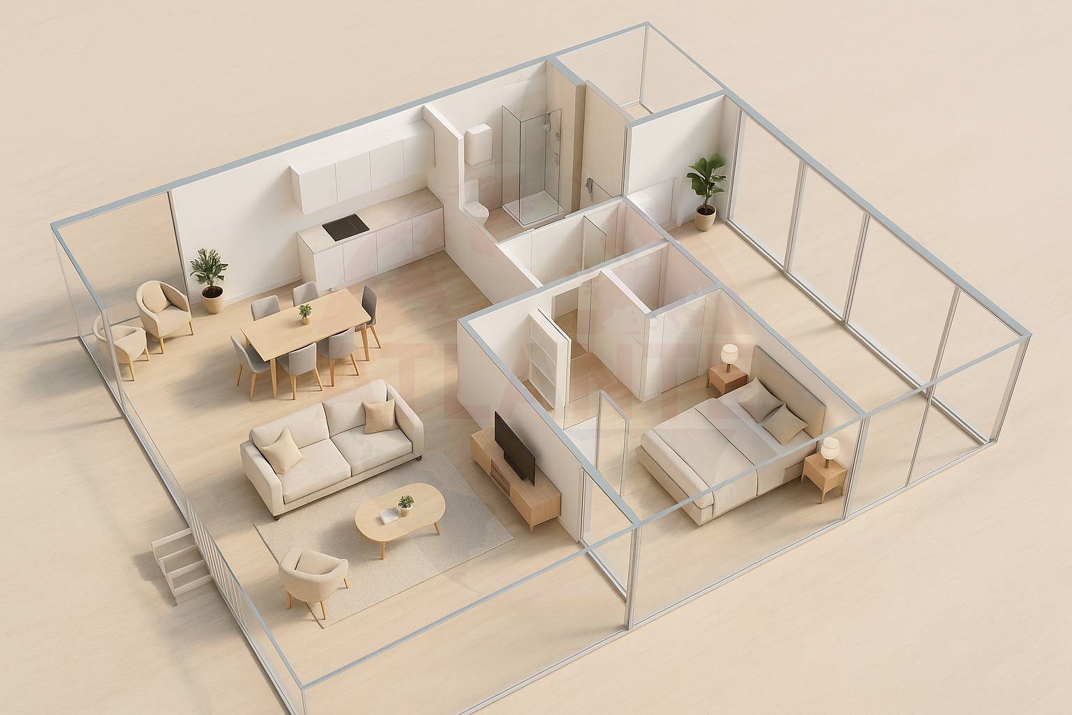 Immagine 55 di Appartamento in vendita  in Via Don Giovanni Bosco snc a Castrezzato