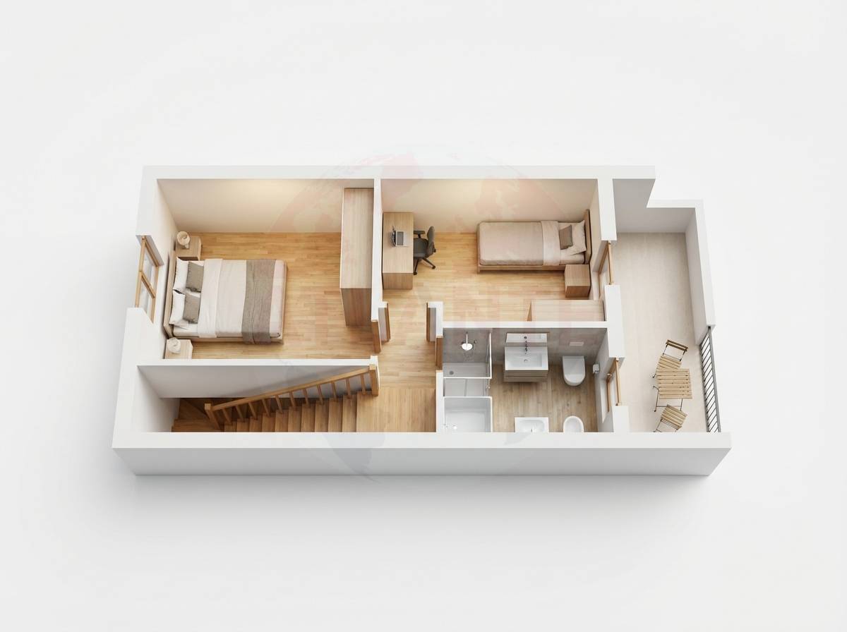 Immagine 35 di Villetta a schiera in vendita  in Via Bongetti 17 a Cimbergo