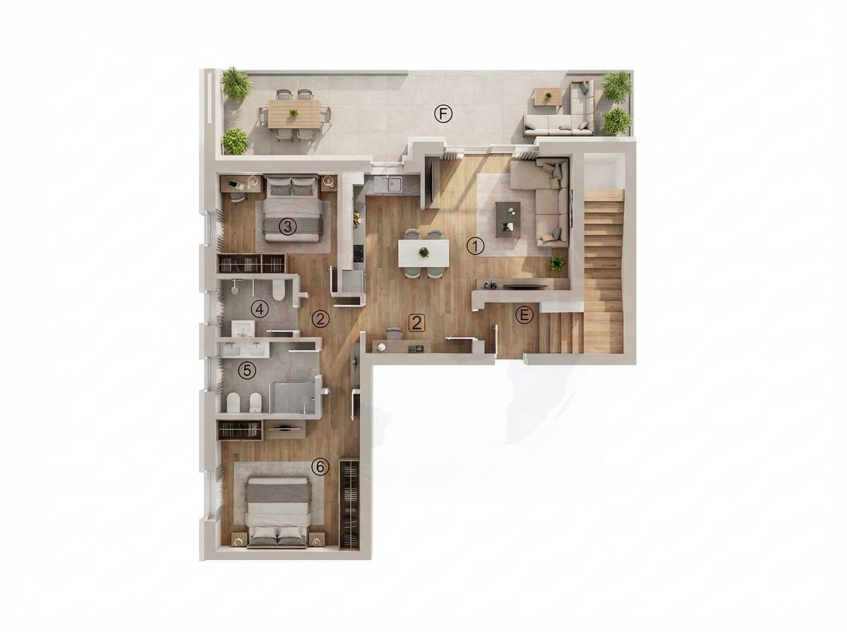 Immagine 17 di Appartamento in vendita  in Comezzano snc a Adro