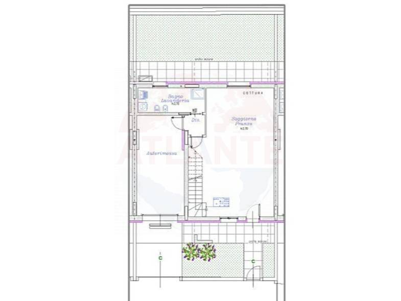 Immagine 54 di Villetta a schiera in vendita  in via Vittorio Emanuele II a Capriolo