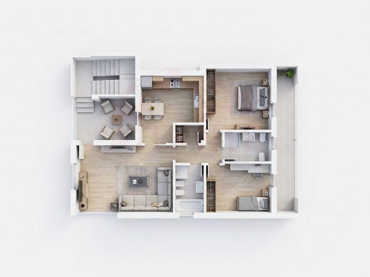 Immagine 38 di Appartamento in vendita  in via Breda snc a Castel Mella