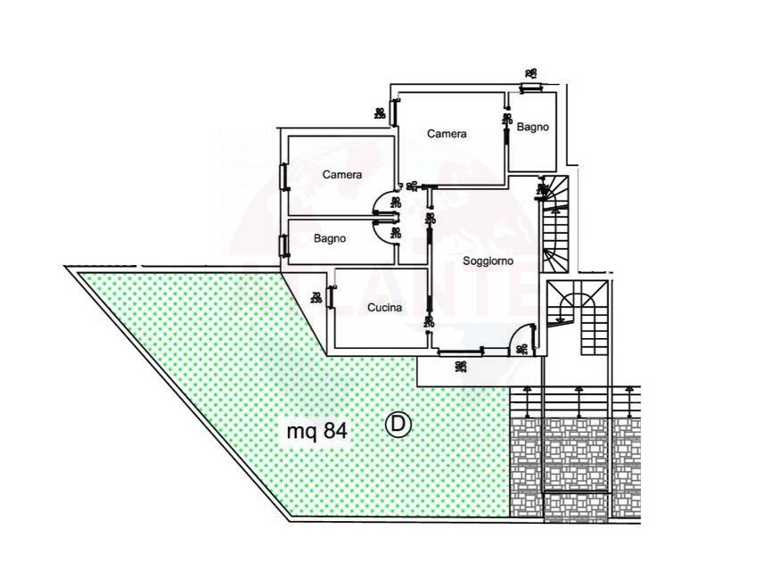 Immagine 26 di Appartamento in vendita  in via Savoldo 34 a Castel Mella