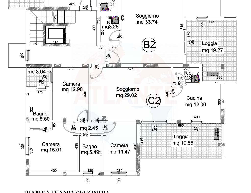 Immagine 38 di Appartamento in vendita  in via Anita Bertoli 34 a Castel Mella