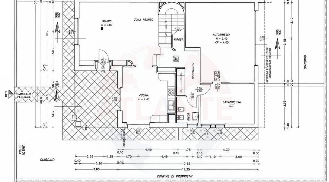 Immagine 39 di Casa semindipendente in vendita  in Luigi Reverberi 26 a Rovato