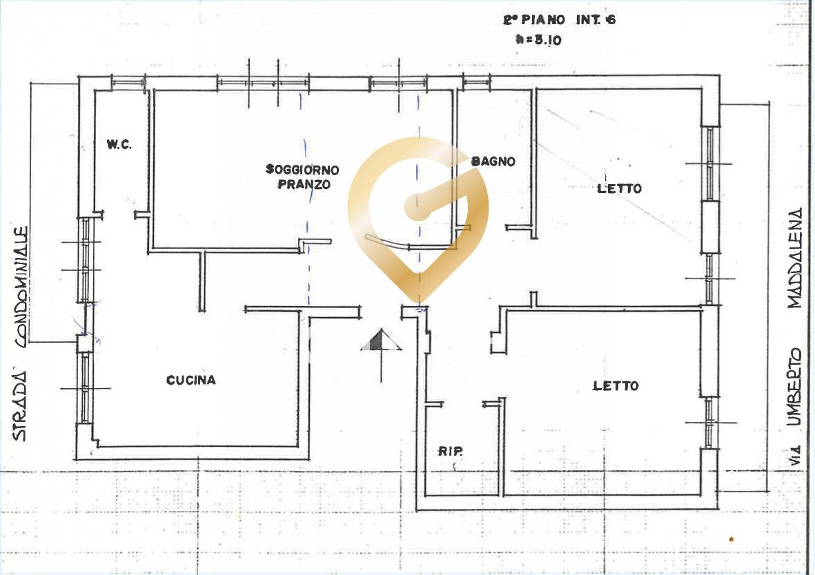 Immagine 21 di Appartamento in vendita  in Via Andrea Doria 4 a Brindisi