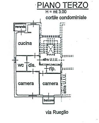 Immagine 20 di Appartamento in vendita  in Via Rueglio 16 a Torino