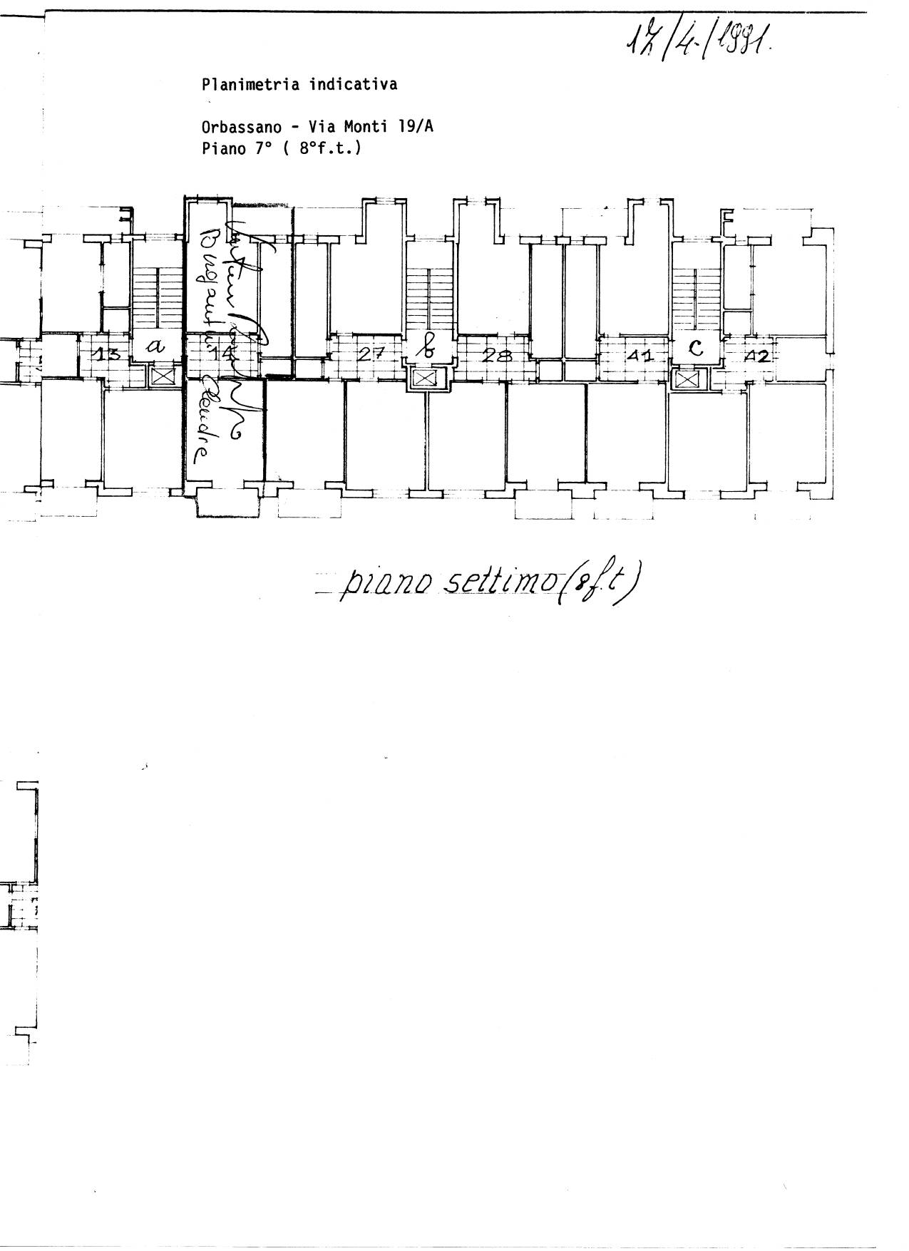 Immagine 43 di Appartamento in vendita  in VIA VINCENZO MONTI 19 a Orbassano