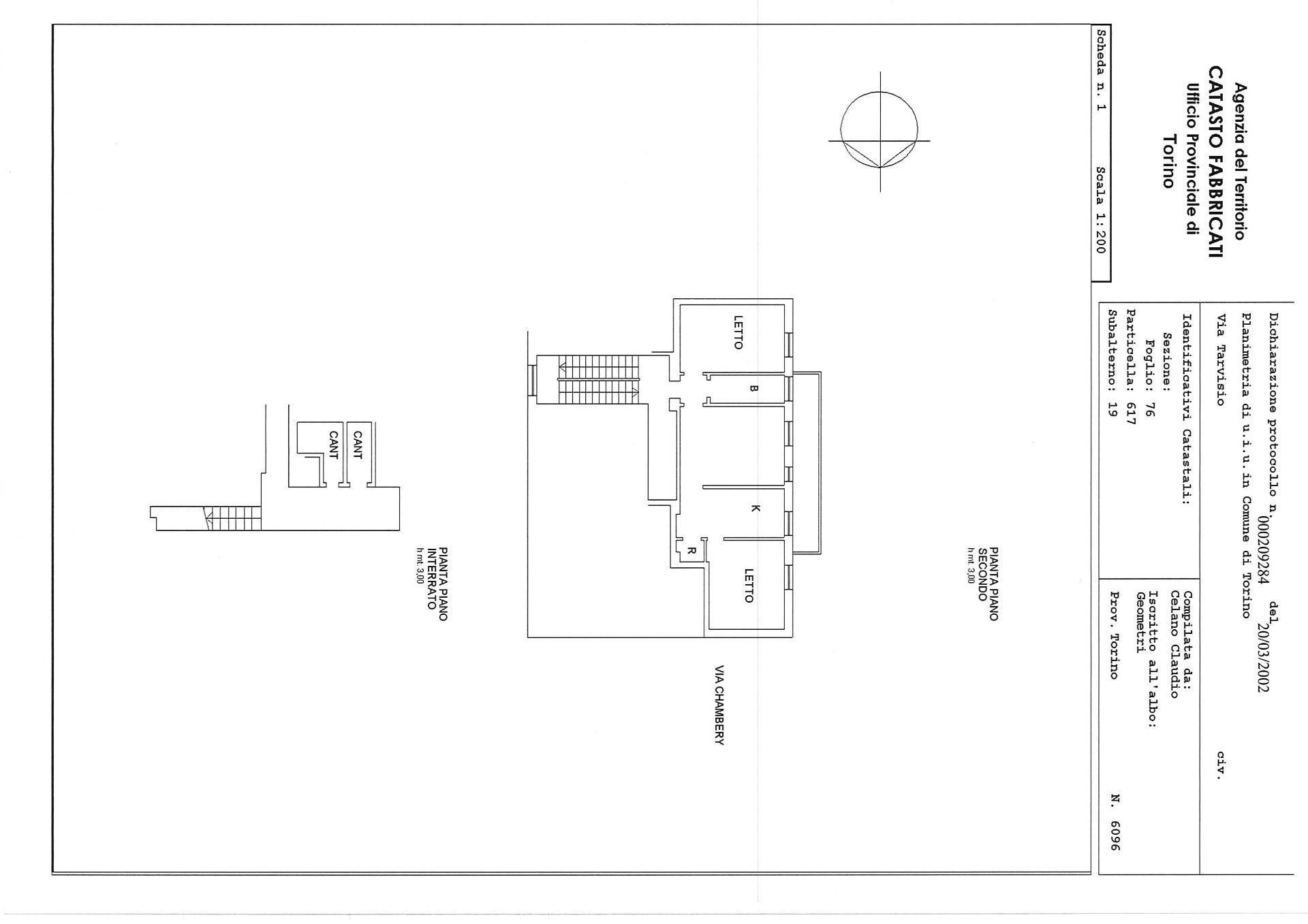 Immagine 30 di Appartamento in vendita  in Via Chambery 61/18 a Torino