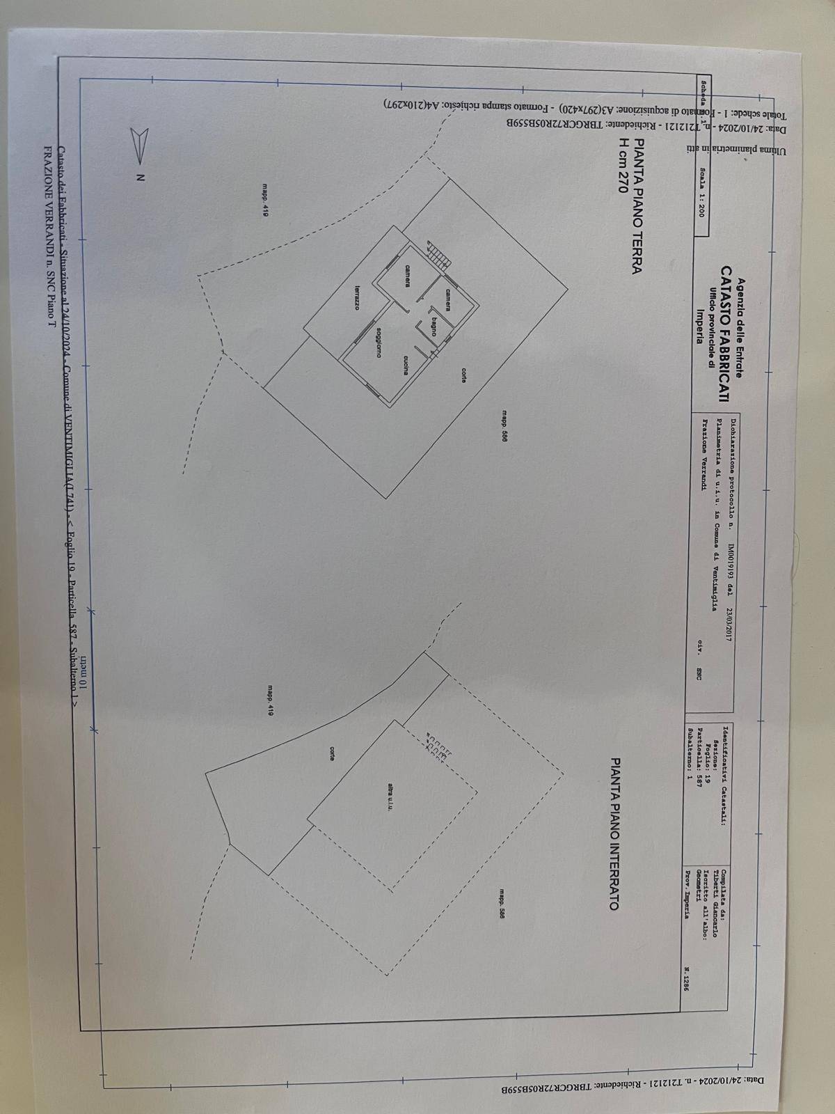 Immagine 21 di Casa indipendente in vendita  in farzione Verrandi snc a Ventimiglia
