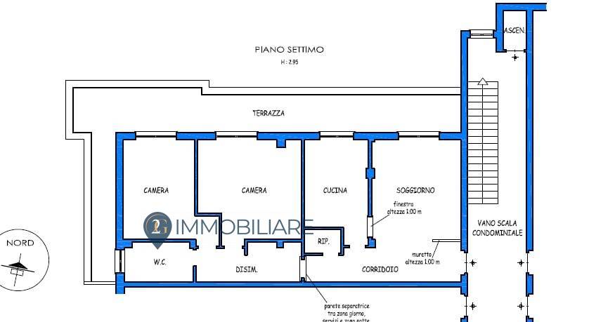 Immagine 13 di Attico in vendita  in Via Gaggiola 10 a La Spezia