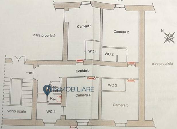 Immagine 21 di Appartamento in vendita  in Via Vincenzo Gioberti 17 a La Spezia