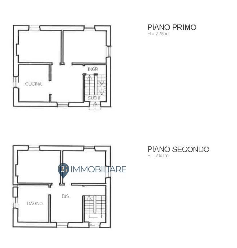 Immagine 35 di Casa indipendente in vendita  in Scalinata Cernaia 55 a La Spezia