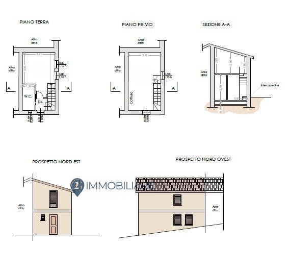 Immagine 8 di Casa semindipendente in vendita  in Via Poggio 10 a Ameglia