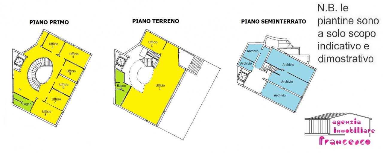 Immagine 3 di Ufficio in affitto  in Via Francesco Berni a Empoli