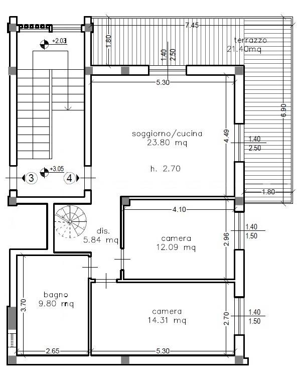 Immagine 11 di Appartamento in vendita  in Via Lippi a Lastra A Signa
