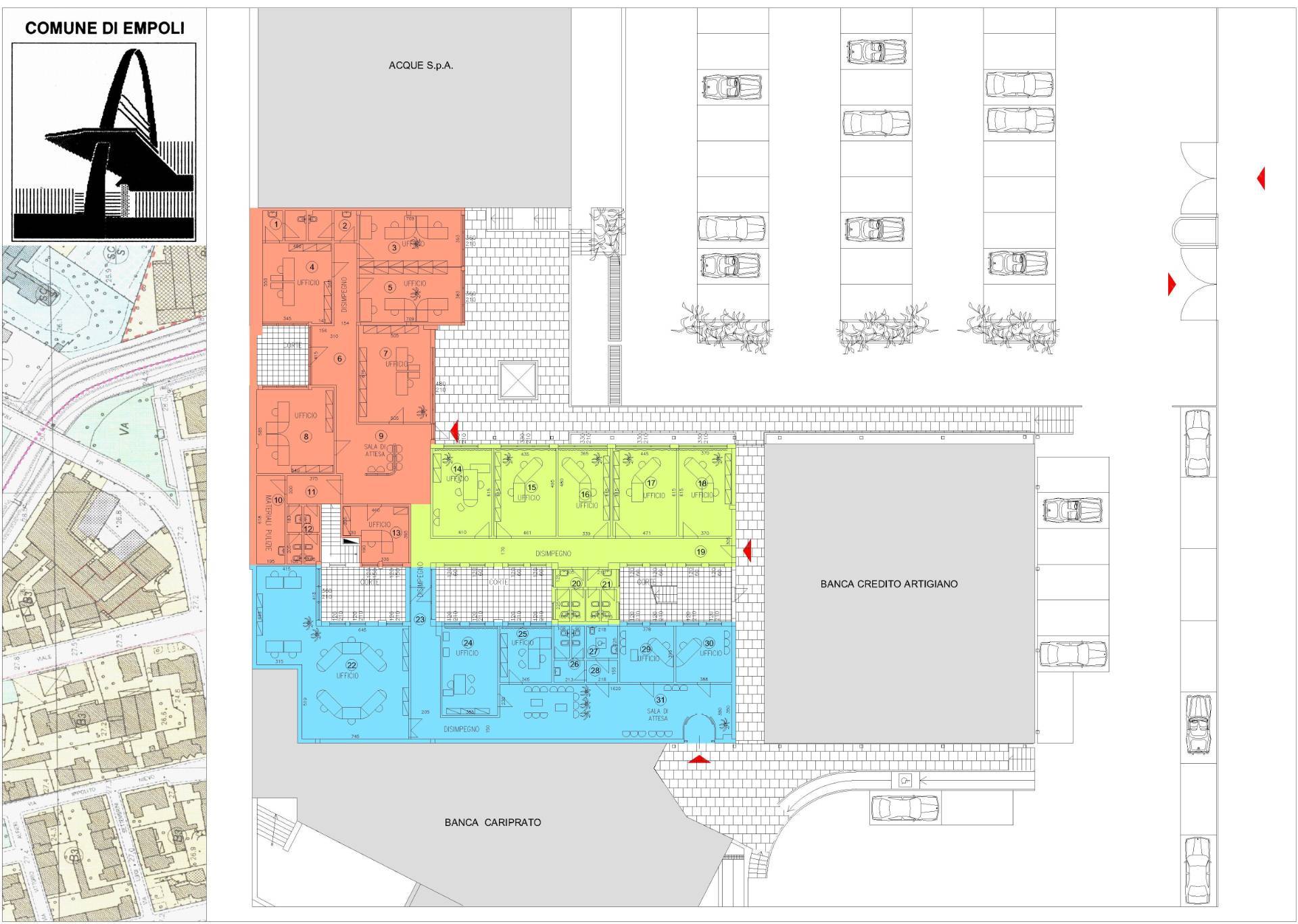 Immagine 18 di Ufficio in affitto  in Via Francesco Berni a Empoli