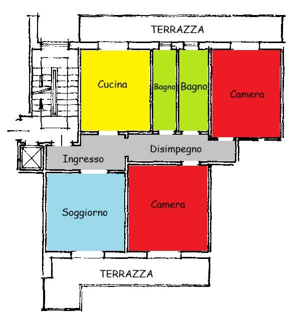 Immagine 30 di Appartamento in vendita  in Via San Bartolo A Cintoia a Firenze