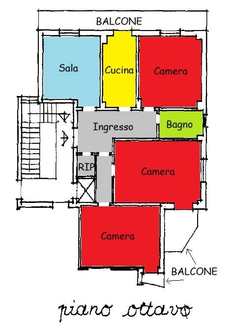 Immagine 34 di Appartamento in vendita  in Via Giovan Filippo Mariti a Firenze