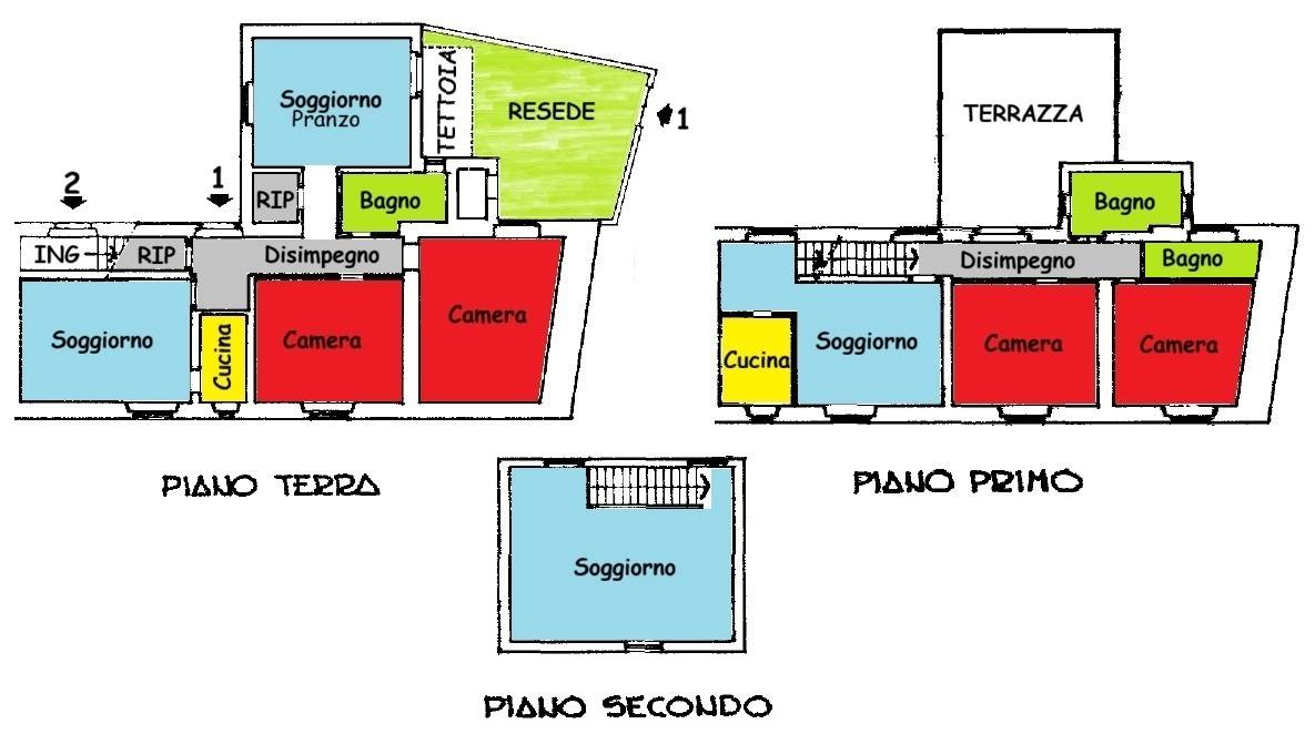 Immagine 53 di Casa indipendente in vendita  in via di barberino a Calenzano