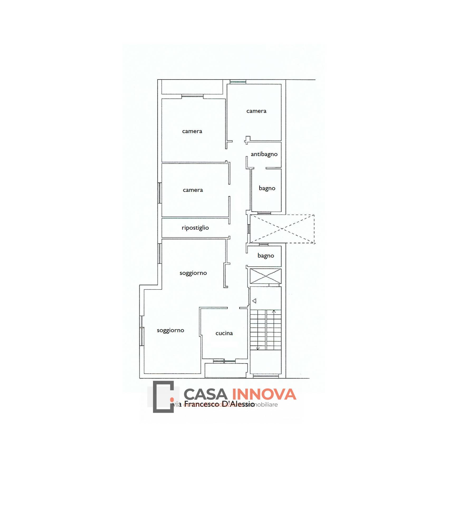 Immagine 36 di Appartamento in vendita  in Via Francesco D'alessio a Matera