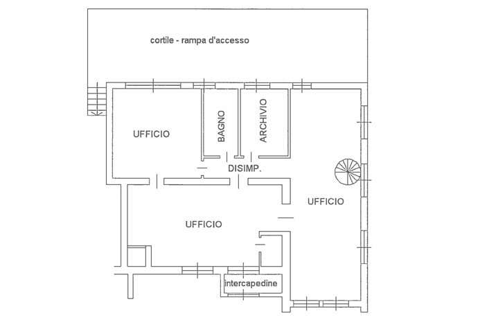 Immagine 22 di Ufficio in vendita  in via statuto a Bergamo