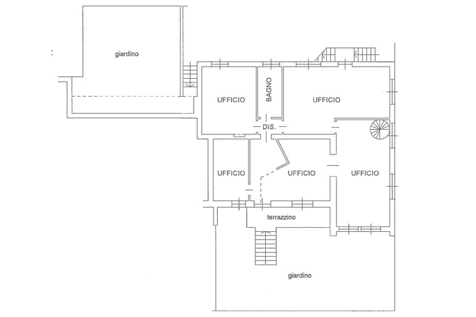 Immagine 23 di Ufficio in vendita  in via statuto a Bergamo