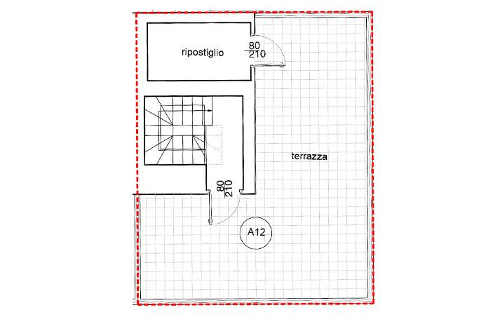 Immagine 20 di Villetta a schiera in vendita  in via Marzanica a Bergamo