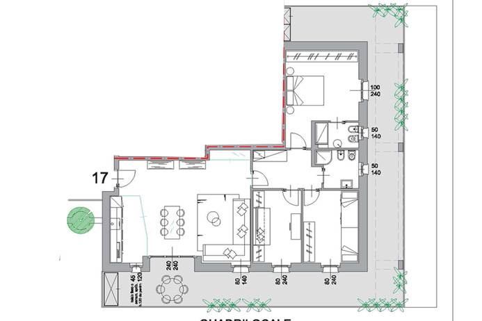 Immagine 17 di Appartamento in vendita  in via corridoni 79 a Bergamo