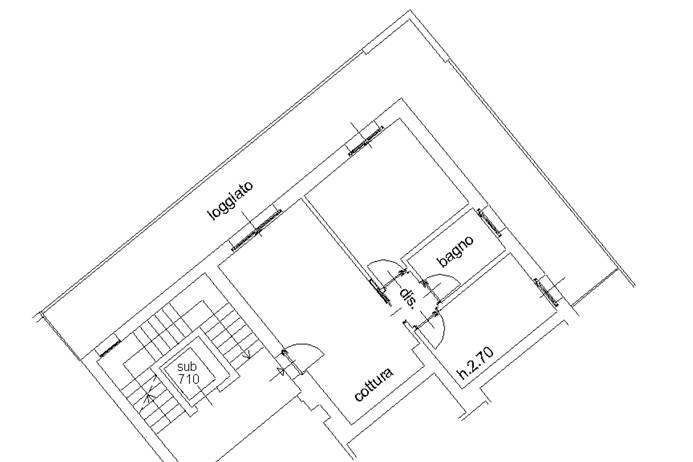 Immagine 24 di Appartamento in vendita  in via A. Maj a Bergamo
