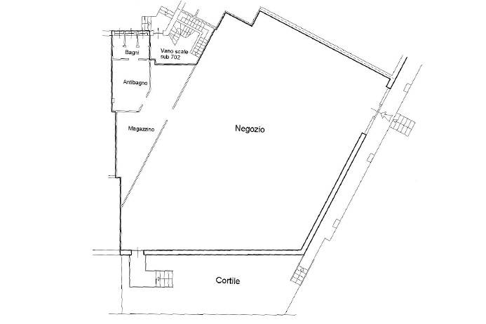 Immagine 13 di Negozio in affitto  in via Dei Termini a Arcene
