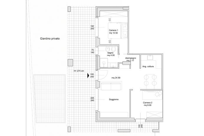 Immagine 9 di Appartamento in vendita  in via Corridoni 79 a Bergamo