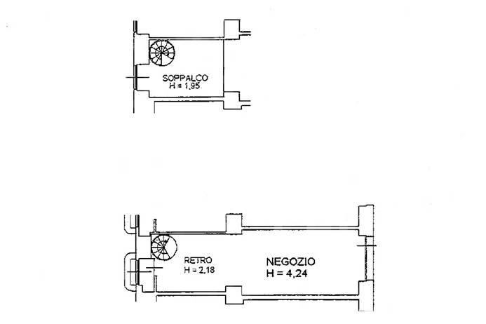 Immagine 2 di Negozio in affitto  a Bergamo