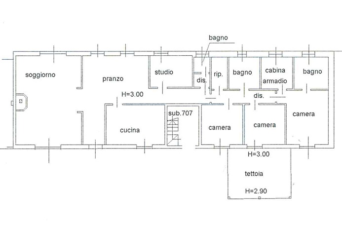Immagine 48 di Villa in vendita  a Dalmine