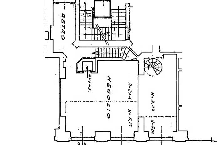 Immagine 2 di Negozio in affitto  a Bergamo