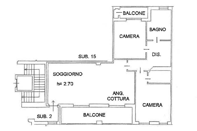 Immagine 23 di Appartamento in vendita  in via locatelli a Calcinate