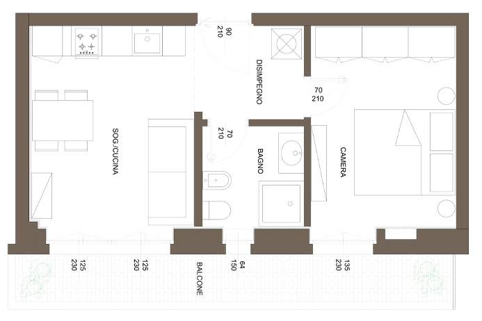 Immagine 16 di Appartamento in vendita  in Via Guglielmo D'alzano a Bergamo