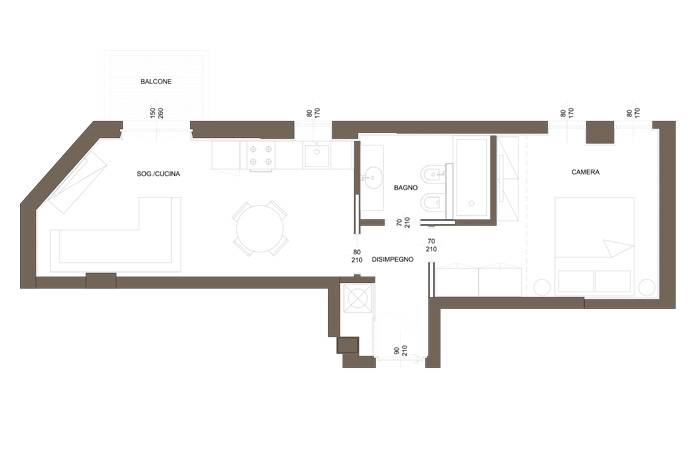 Immagine 22 di Appartamento in vendita  in Via Paleocapa a Bergamo